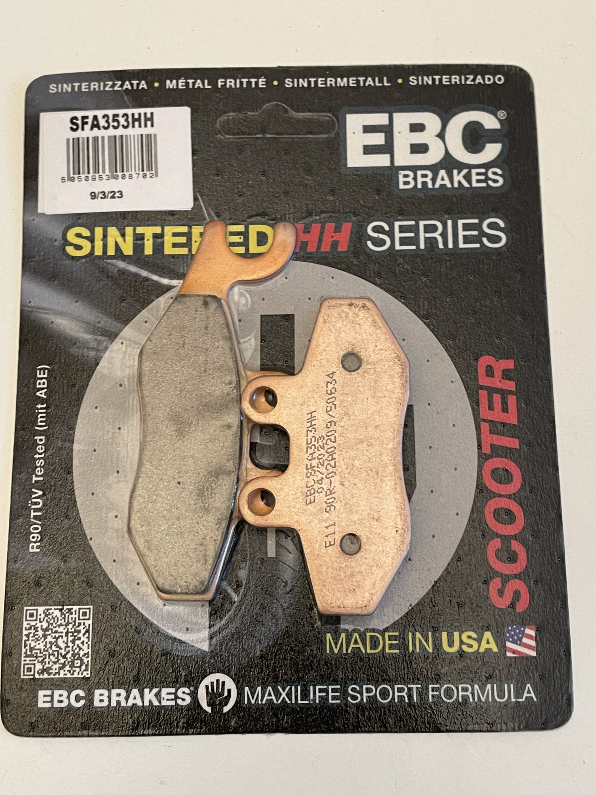 EBC BRAKE PAD SFA353HH