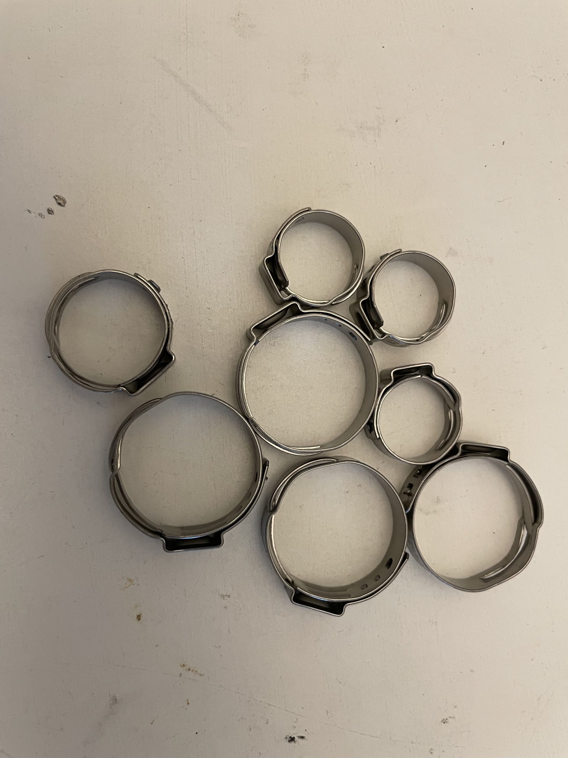 Autoscoot COOLANT HOSE CLAMP SET B CM001907SETBNG