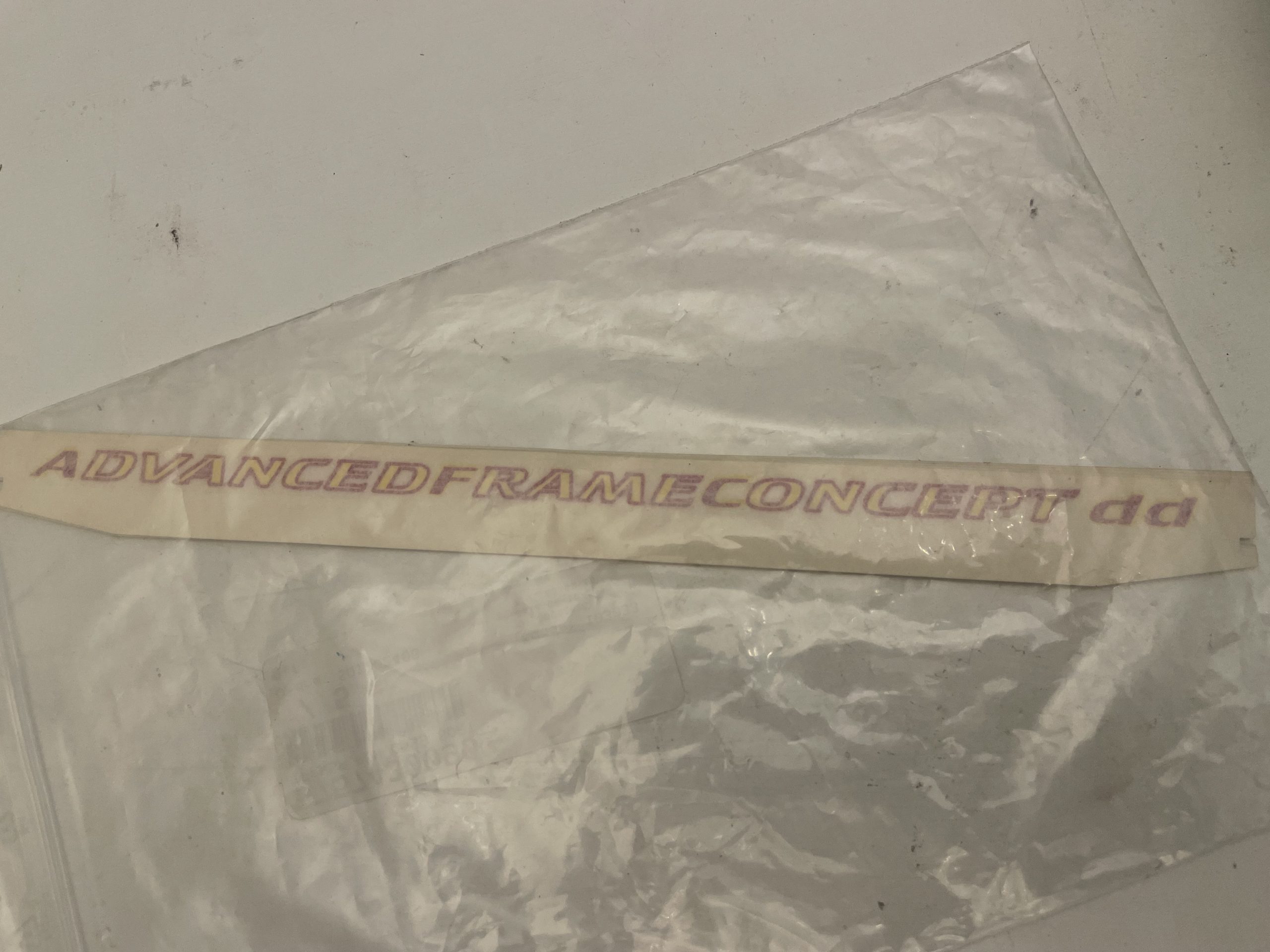 GENUINE GILERA ADVANCED FRAME CONCEPT DD STICKER 5757430090NG