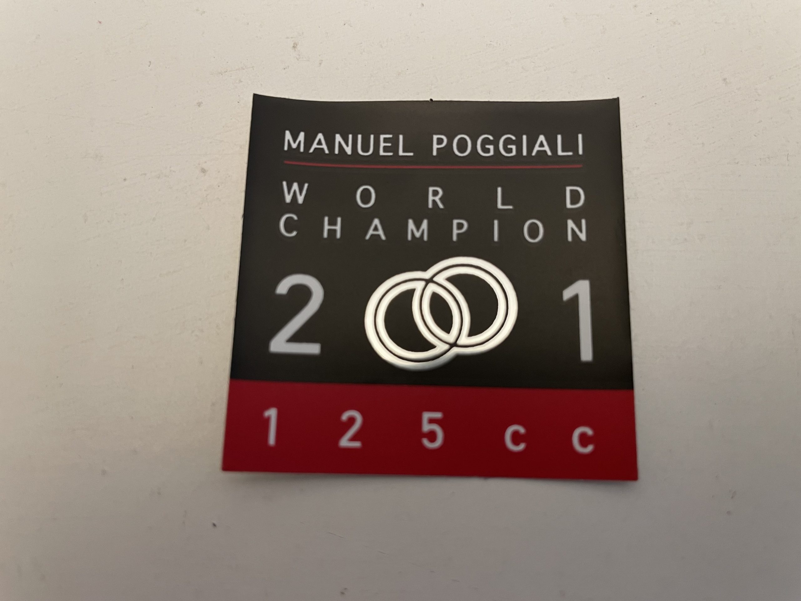 GENUINE GILERA CHAMPION STICKER 577991NG