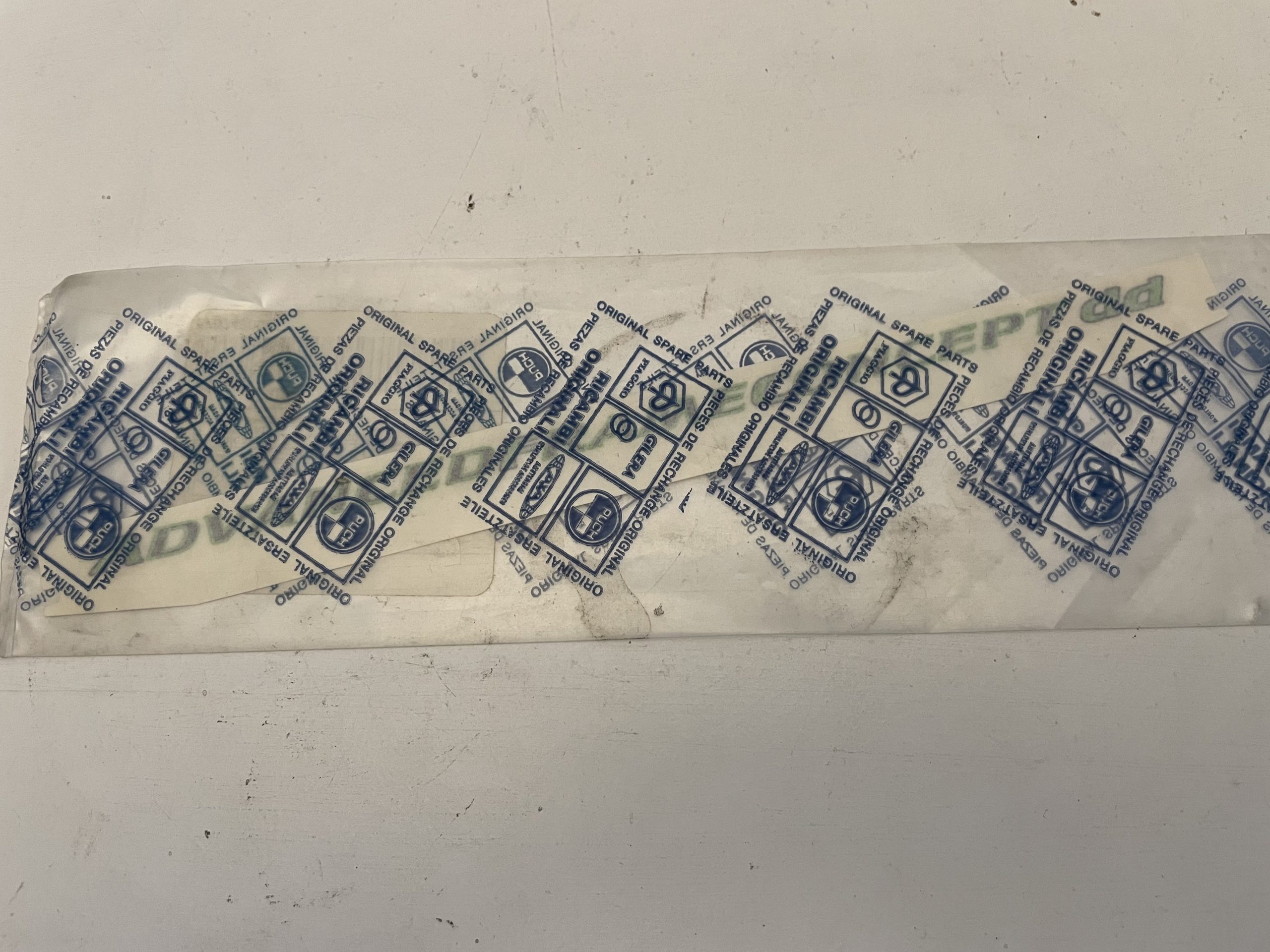 GENUINE GILERA FRAME CONCEPT STICKER 5757430095NG