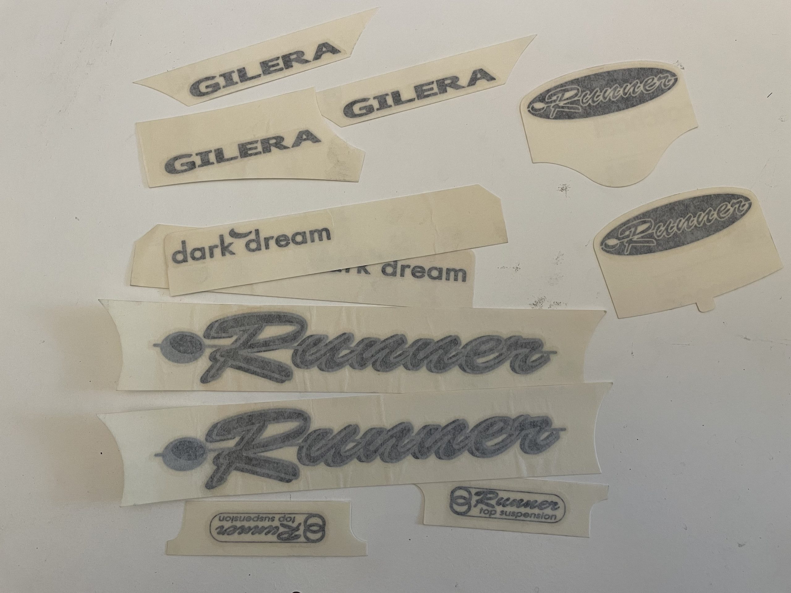 GENUINE GILERA RUNNER TRIMMINGS KIT 5741100040NG