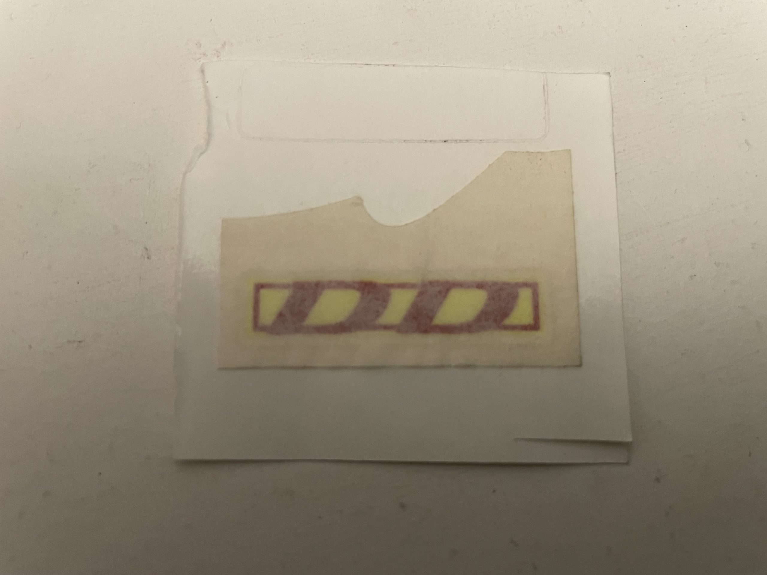 GENUINE GILERA DD STICKER 5768180090NG