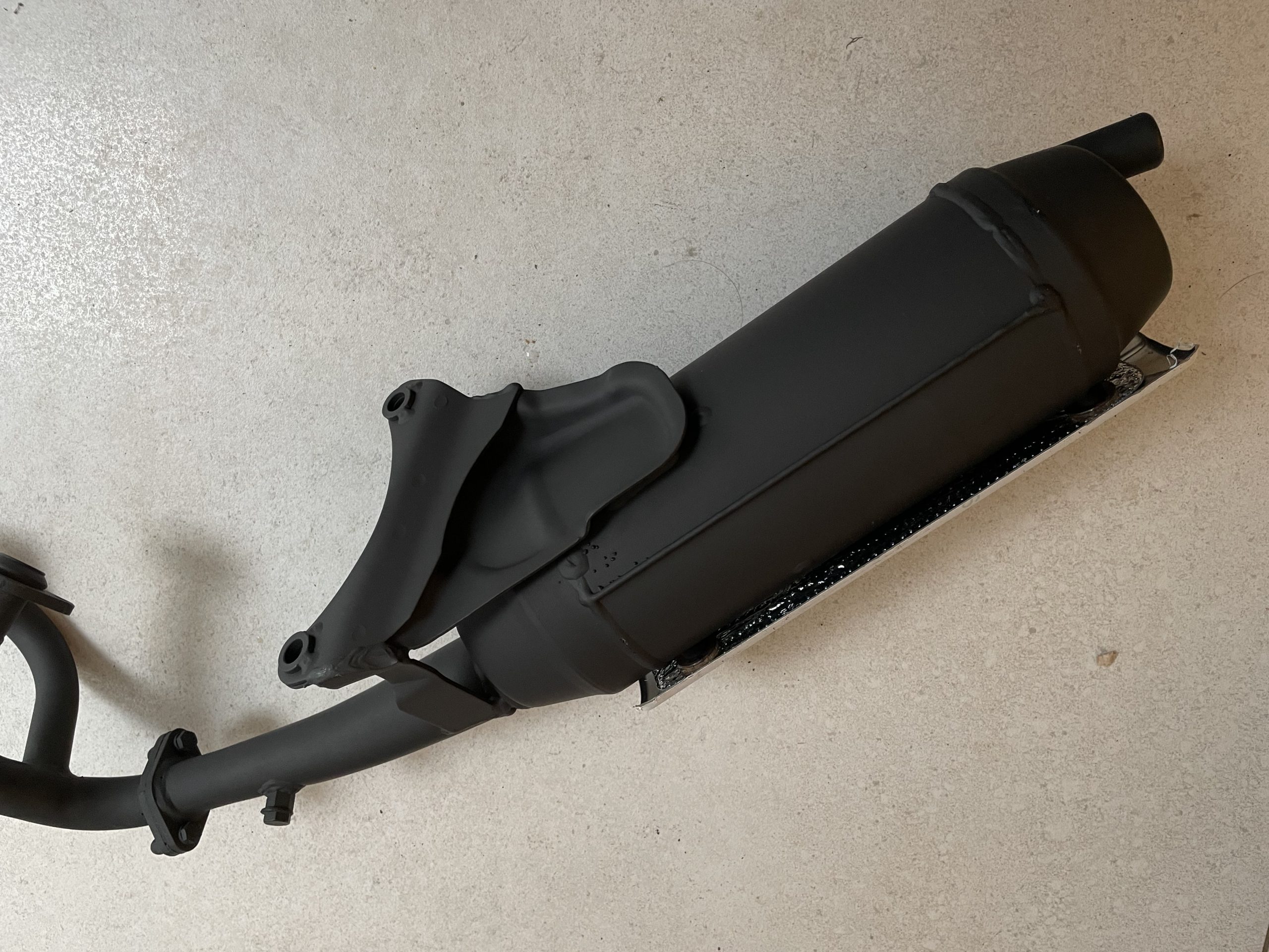 GENUINE PIAGGIO TYPHOON 50 EXHAUST 494916NG (6)